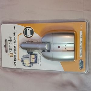 GPS DUAL SOCKET POWER ADAPTOR
